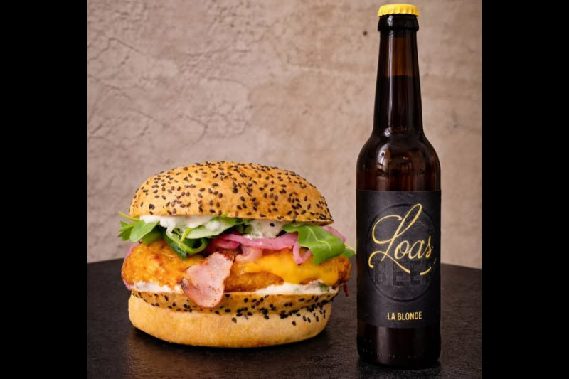 Nouvelle bière créée pour Loas Artisan des Burgers